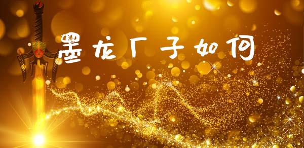 墨龙厂子如何_https://m.fsyjjx.cn_期货保证金计算_第1张