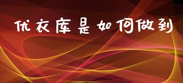 优衣库是如何做到_https://m.fsyjjx.cn_期货保证金计算_第1张