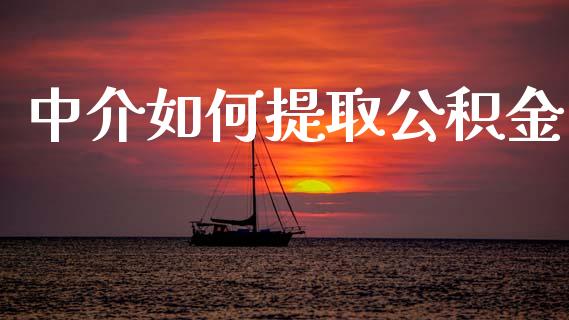 中介如何提取公积金_https://m.fsyjjx.cn_期货保证金_第1张
