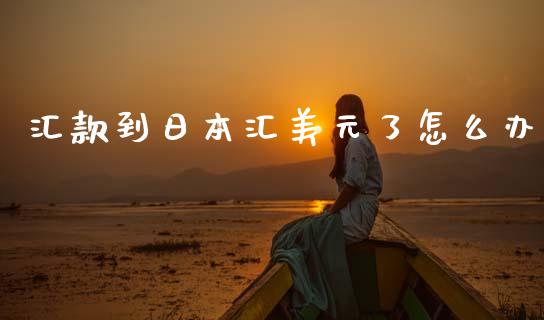 汇款到日本汇美元了怎么办_https://m.fsyjjx.cn_期货如何开户_第1张