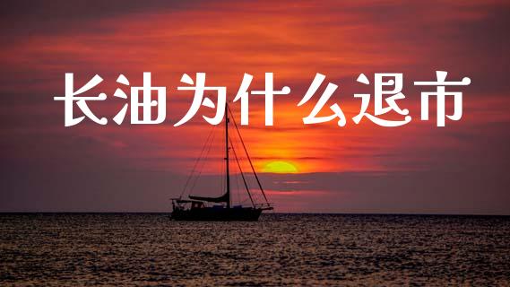 长油为什么退市_https://m.fsyjjx.cn_期货保证金_第1张