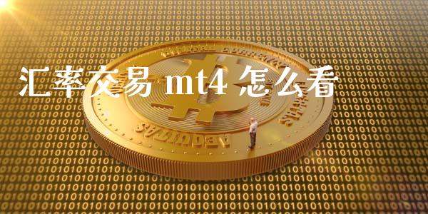 汇率交易 mt4 怎么看_https://m.fsyjjx.cn_期货保证金_第1张