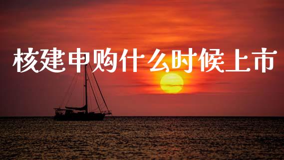 核建申购什么时候上市_https://m.fsyjjx.cn_期货保证金计算_第1张