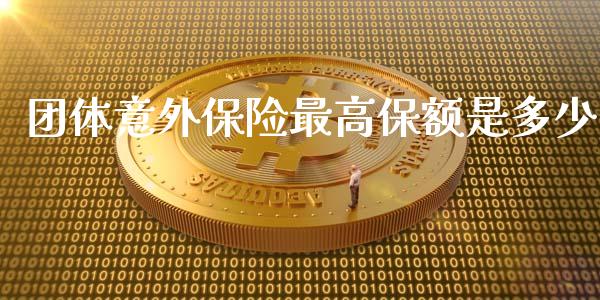 团体意外保险最高保额是多少_https://m.fsyjjx.cn_股指期货保证金_第1张