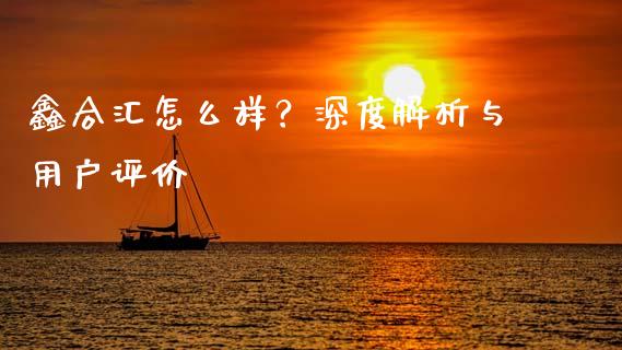 鑫合汇怎么样？深度解析与用户评价_https://m.fsyjjx.cn_期货保证金_第1张