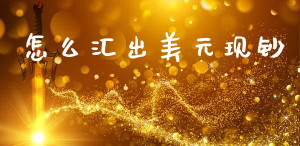 怎么汇出美元现钞_https://m.fsyjjx.cn_期货保证金_第1张
