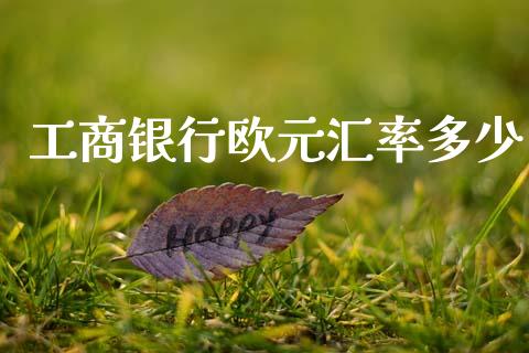 工商银行欧元汇率多少_https://m.fsyjjx.cn_股指期货保证金_第1张