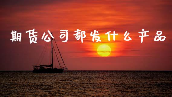 期货公司都发什么产品_https://m.fsyjjx.cn_期货如何开户_第1张