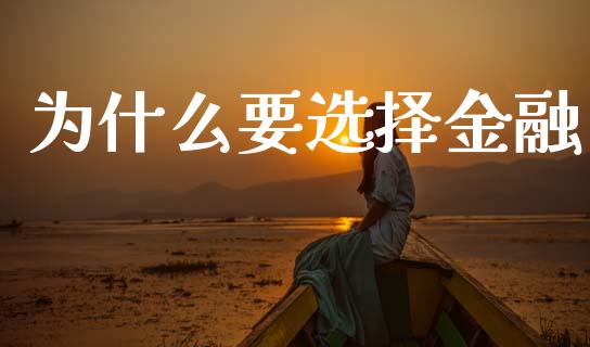 为什么要选择金融_https://m.fsyjjx.cn_期货保证金计算_第1张