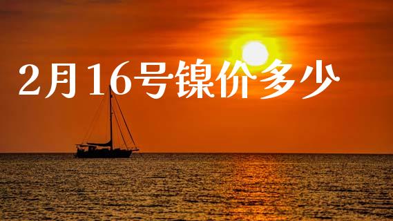 2月16号镍价多少_https://m.fsyjjx.cn_期货如何开户_第1张