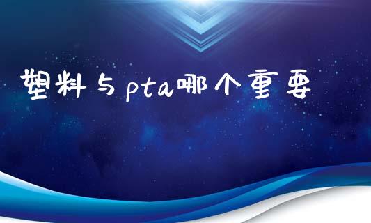 塑料与pta哪个重要_https://m.fsyjjx.cn_股指期货保证金_第1张