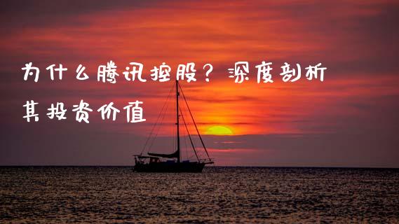 为什么腾讯控股？深度剖析其投资价值_https://m.fsyjjx.cn_期货如何开户_第1张