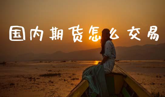 国内期货怎么交易_https://m.fsyjjx.cn_期货保证金_第1张