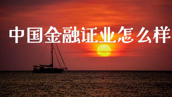 中国金融证业怎么样_https://m.fsyjjx.cn_期货保证金计算_第1张
