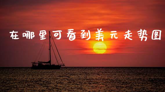 在哪里可看到美元走势图_https://m.fsyjjx.cn_期货如何开户_第1张