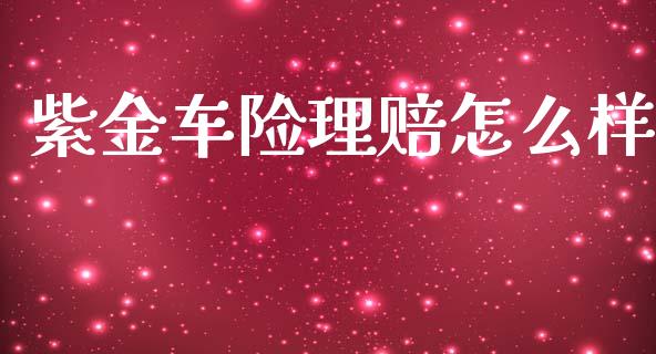 紫金车险理赔怎么样_https://m.fsyjjx.cn_股指期货保证金_第1张