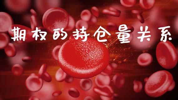 期权的持仓量关系_https://m.fsyjjx.cn_股指期货保证金_第1张