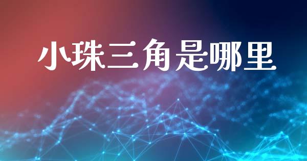 小珠三角是哪里_https://m.fsyjjx.cn_股指期货保证金_第1张