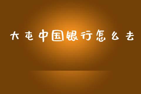 大屯中国银行怎么去_https://m.fsyjjx.cn_期货如何开户_第1张