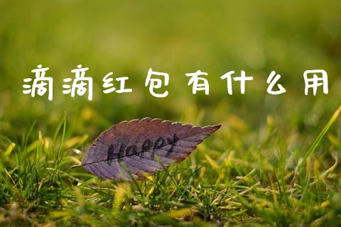 滴滴红包有什么用_https://m.fsyjjx.cn_股指期货保证金_第1张
