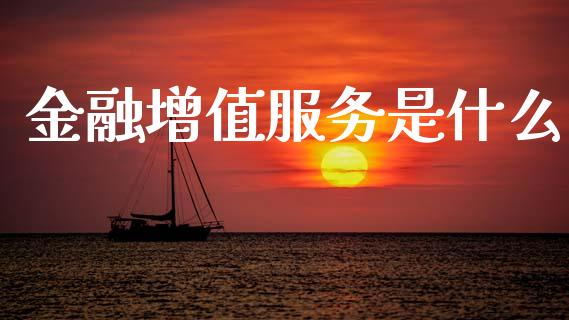 金融增值服务是什么_https://m.fsyjjx.cn_股指期货保证金_第1张