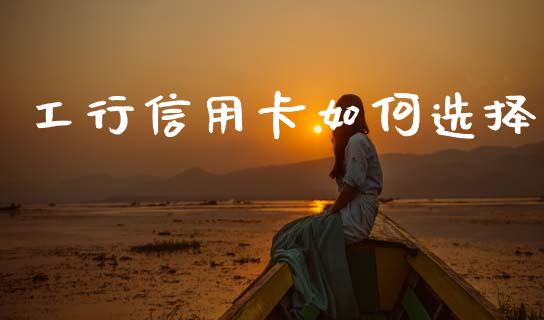 工行信用卡如何选择_https://m.fsyjjx.cn_股指期货保证金_第1张