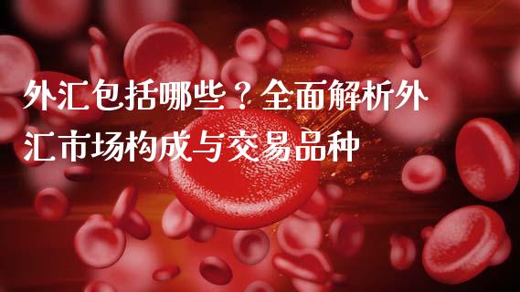 外汇包括哪些？全面解析外汇市场构成与交易品种_https://m.fsyjjx.cn_期货如何开户_第1张