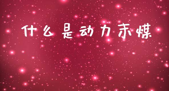 什么是动力末煤_https://m.fsyjjx.cn_期货保证金_第1张