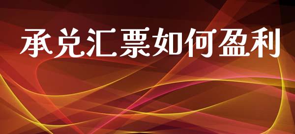 承兑汇票如何盈利_https://m.fsyjjx.cn_期货保证金计算_第1张