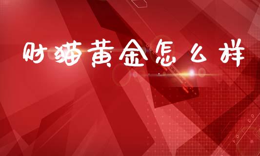 财猫黄金怎么样_https://m.fsyjjx.cn_期货保证金_第1张