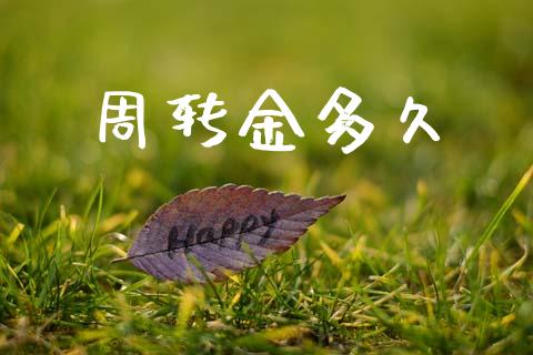 周转金多久_https://m.fsyjjx.cn_股指期货保证金_第1张