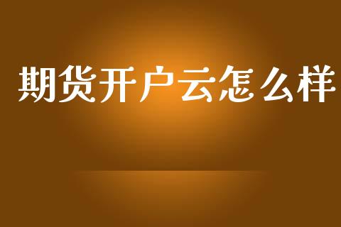 期货开户云怎么样_https://m.fsyjjx.cn_股指期货保证金_第1张