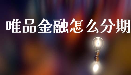 唯品金融怎么分期_https://m.fsyjjx.cn_期货保证金计算_第1张