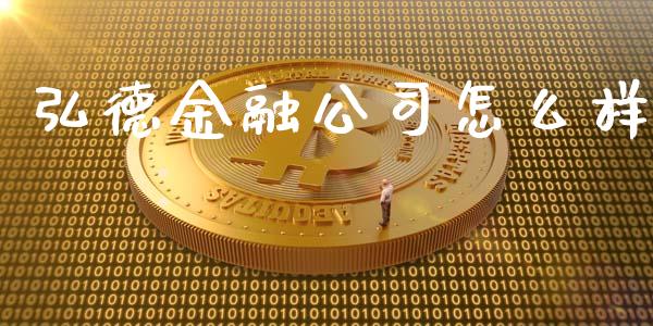 弘德金融公司怎么样_https://m.fsyjjx.cn_期货保证金计算_第1张