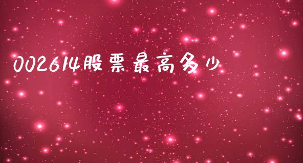 002614股票最高多少_https://m.fsyjjx.cn_股指期货保证金_第1张