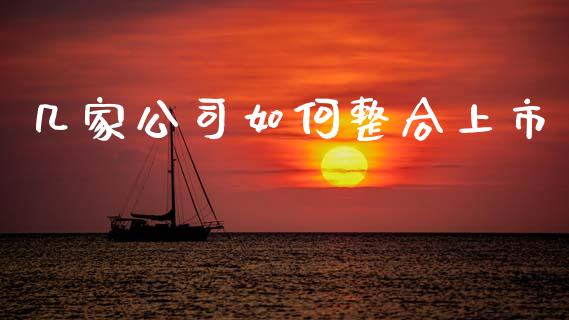 几家公司如何整合上市_https://m.fsyjjx.cn_期货如何开户_第1张