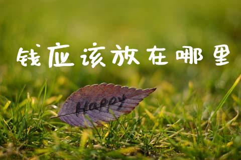 钱应该放在哪里_https://m.fsyjjx.cn_期货保证金_第1张
