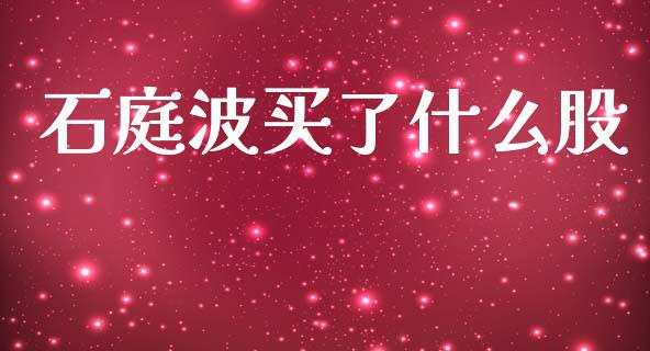 石庭波买了什么股_https://m.fsyjjx.cn_期货保证金计算_第1张