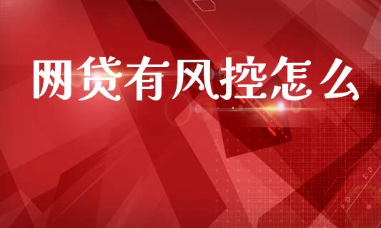 网贷有风控怎么_https://m.fsyjjx.cn_期货保证金_第1张