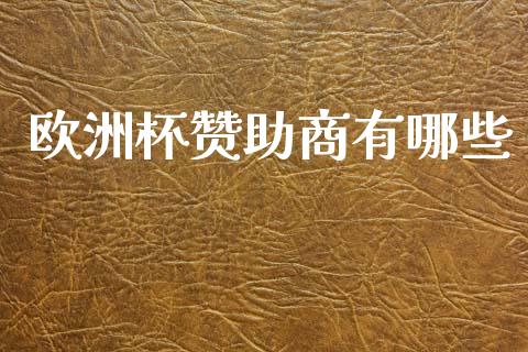 欧洲杯赞助商有哪些_https://m.fsyjjx.cn_期货如何开户_第1张