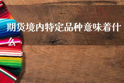 期货境内特定品种意味着什么_https://m.fsyjjx.cn_股指期货保证金_第1张
