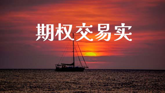 期权交易实_https://m.fsyjjx.cn_期货保证金_第1张