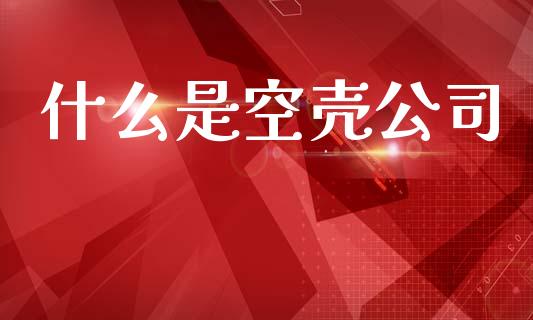 什么是空壳公司_https://m.fsyjjx.cn_未分类_第1张