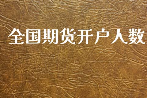 全国期货开户人数_https://m.fsyjjx.cn_期货保证金计算_第1张