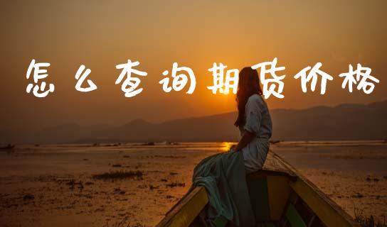 怎么查询期货价格_https://m.fsyjjx.cn_股指期货保证金_第1张