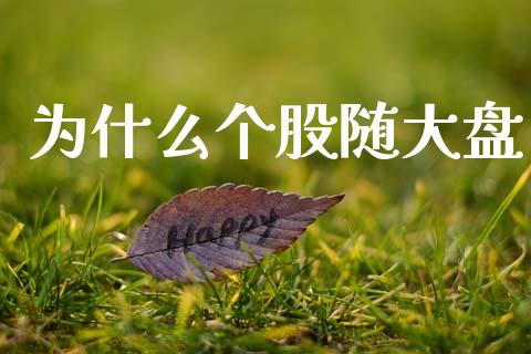 为什么个股随大盘_https://m.fsyjjx.cn_期货如何开户_第1张