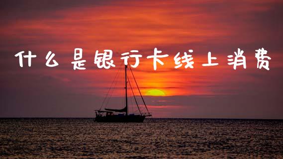 什么是银行卡线上消费_https://m.fsyjjx.cn_期货保证金_第1张