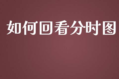 如何回看分时图_https://m.fsyjjx.cn_股指期货保证金_第1张
