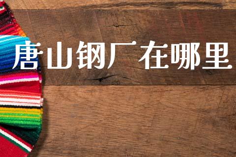 唐山钢厂在哪里_https://m.fsyjjx.cn_期货保证金计算_第1张