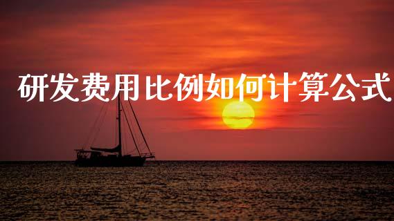 研发费用比例如何计算公式_https://m.fsyjjx.cn_期货保证金_第1张
